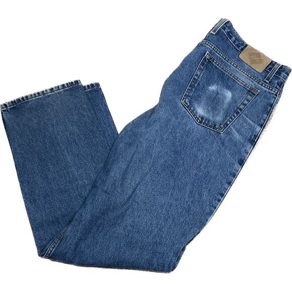VintageLevi men’s jeans 38/34, straight leg, heavy duty work jeans - Picture 1 of 5